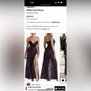 House of CB Malia Lace Dress